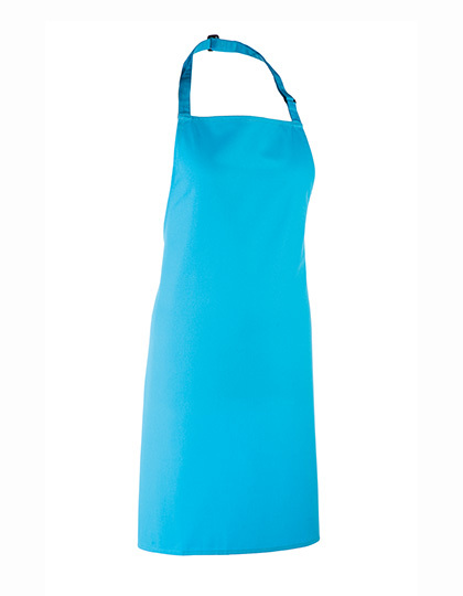 Premier Workwear - Colours Collection Bib Apron - Turquoise (ca. Pantone 312C)