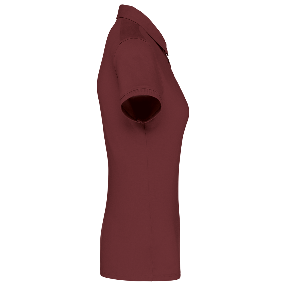 K263 - Jersey-Kurzarm-Polohemd für Damen