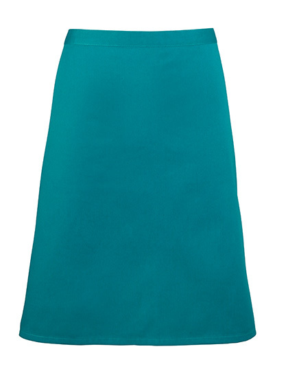 Premier Workwear - Colours Collection Mid Length Apron - Teal (ca. Pantone 3155C)