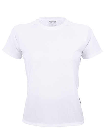 CONA SPORTS - Ladies´ Rainbow Tech Tee - White