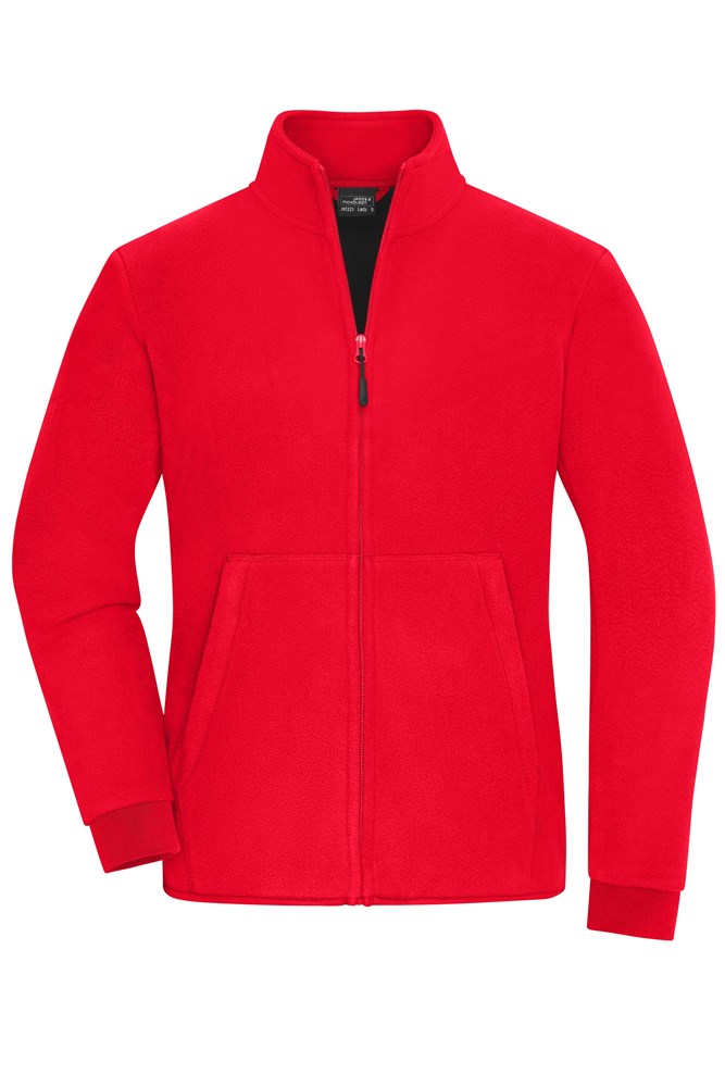 Ladies' Bonded Fleece Jacket - Red/black (ca. Pantone 193C
blackC)
