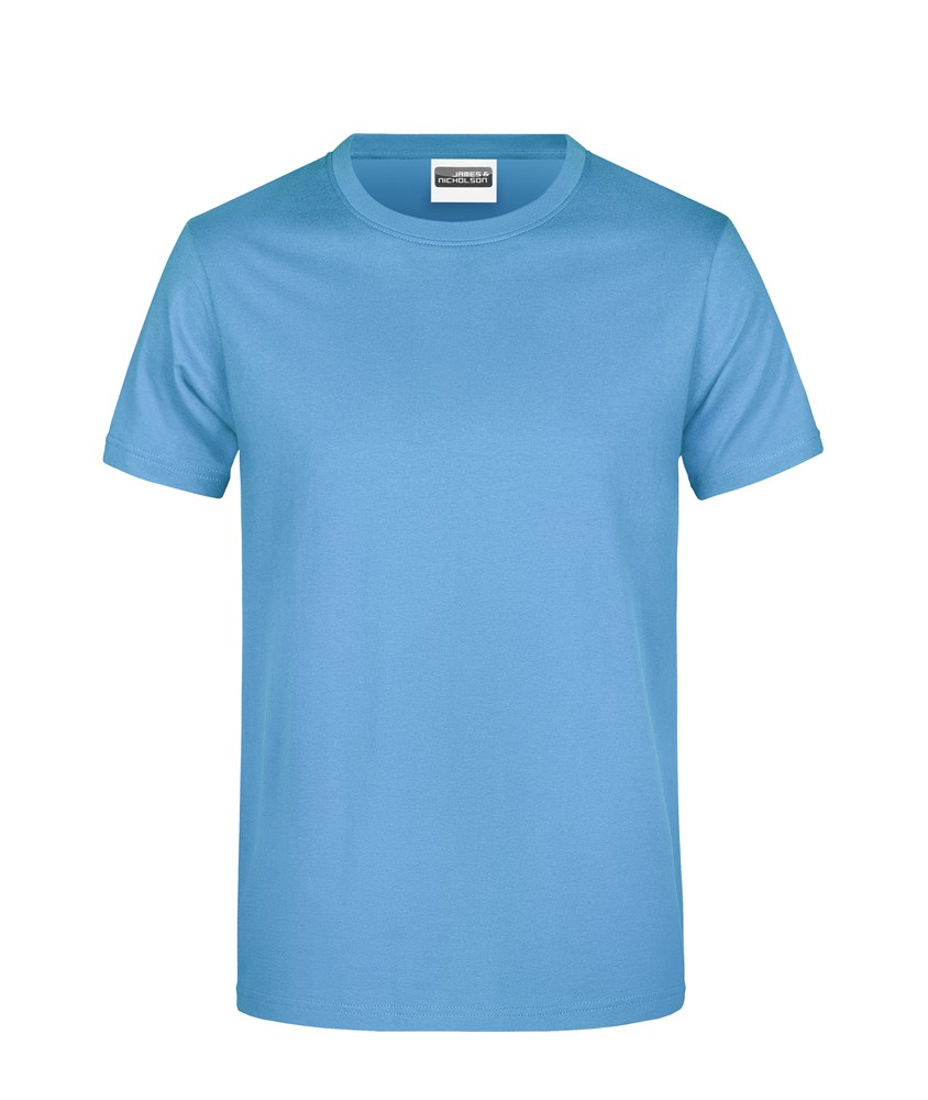 Promo-T Man 180 - Sky-blue (ca. Pantone 2905C)