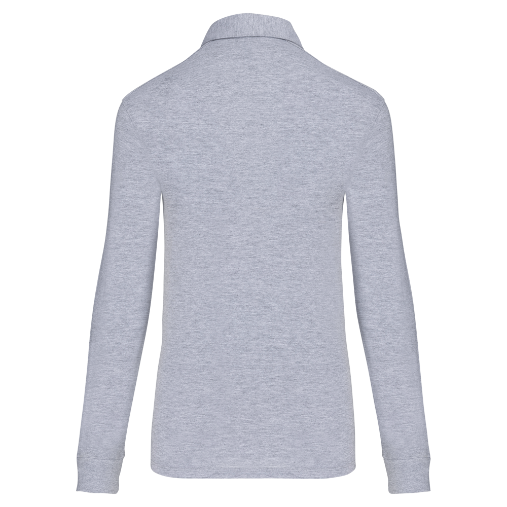 K265 - Langarm-Polohemd für Damen aus Jersey