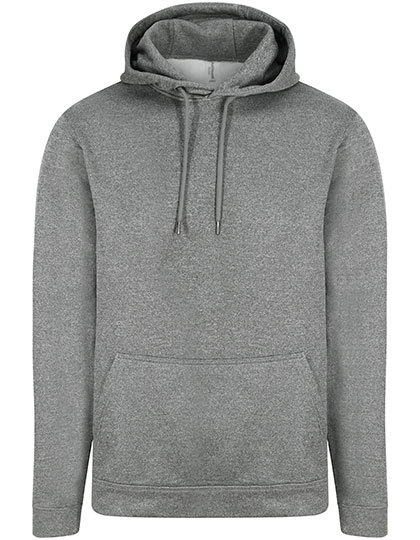 Just Hoods - Sports Polyester Hoodie - Grey Melange