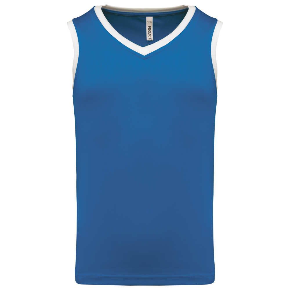 PA4052 - Kinder Basketball Trikot - Sporty Royal Blue / White