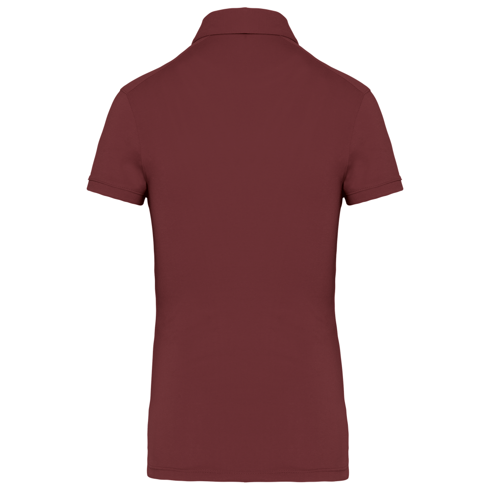 K263 - Jersey-Kurzarm-Polohemd für Damen