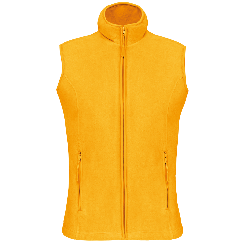 - Mikrofleece-Bodywarmer für Damen - Yellow