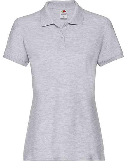 Fruit of the Loom - Ladies´ Premium Polo - Heather Grey