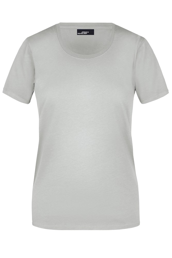 Ladies' Basic-T - Light-grey (ca. Pantone 400C)