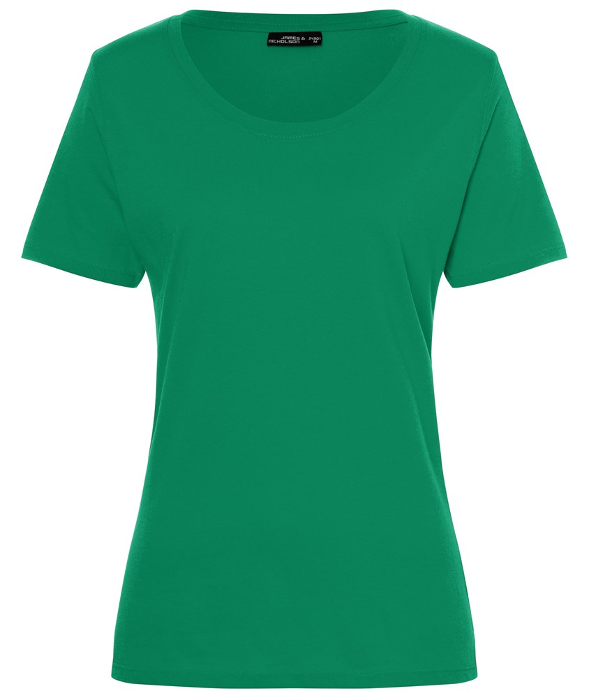Ladies' Basic-T - Irish-green (ca. Pantone 3415C)