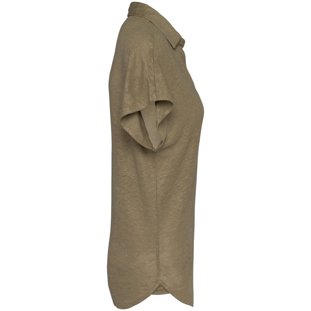 SP221 - Damen-Polohemd aus Leinen