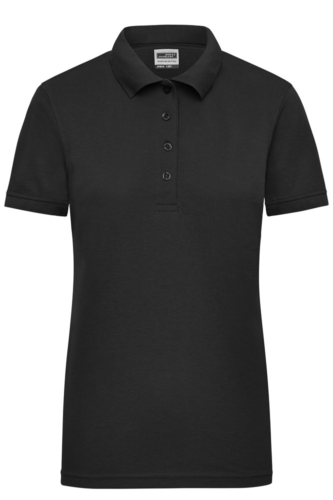 Ladies' Workwear Polo - Black (ca. Pantone blackC)