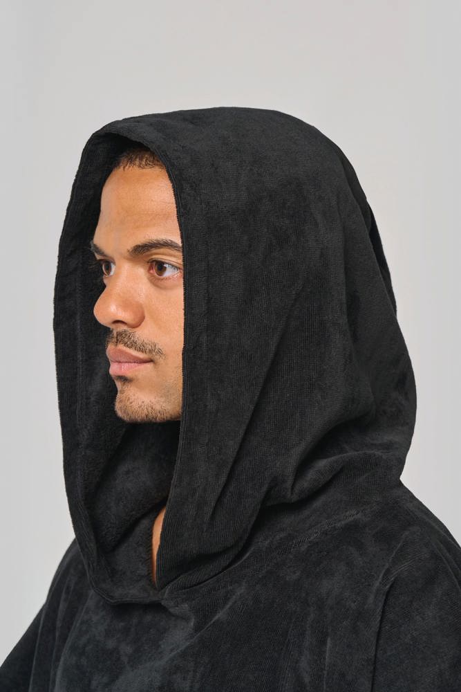 PA581 - Unisex-Frottee-Poncho mit Kapuze