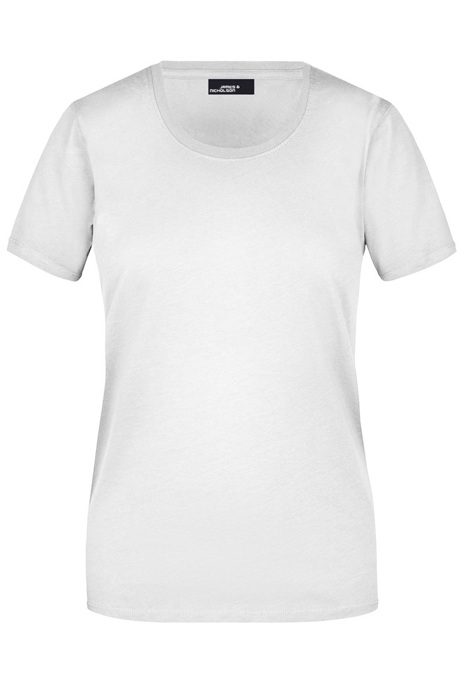 Ladies' Basic-T - White (ca. Pantone white)