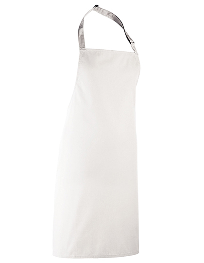 Premier Workwear - Colours Collection Bib Apron - White