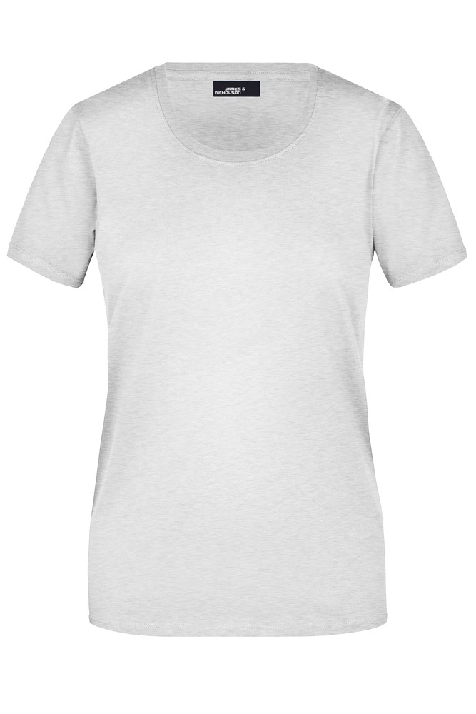 Ladies' Basic-T - Ash (ca. Pantone WarmGray1C)