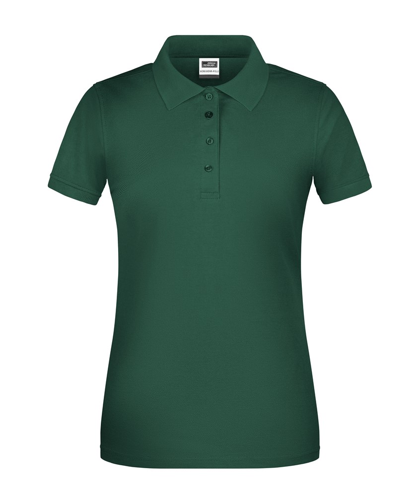 Ladies' ORGANIC Workwear Polo OCS Blended - Dark-green (ca. Pantone 343C)