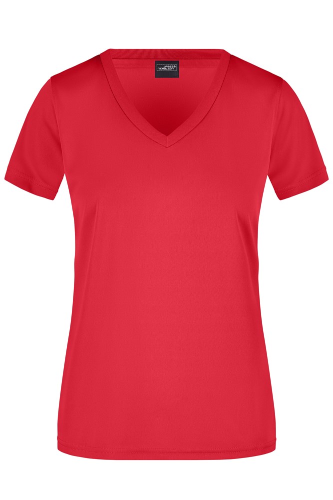 Ladies' Active-V - Red (ca. Pantone 200C)