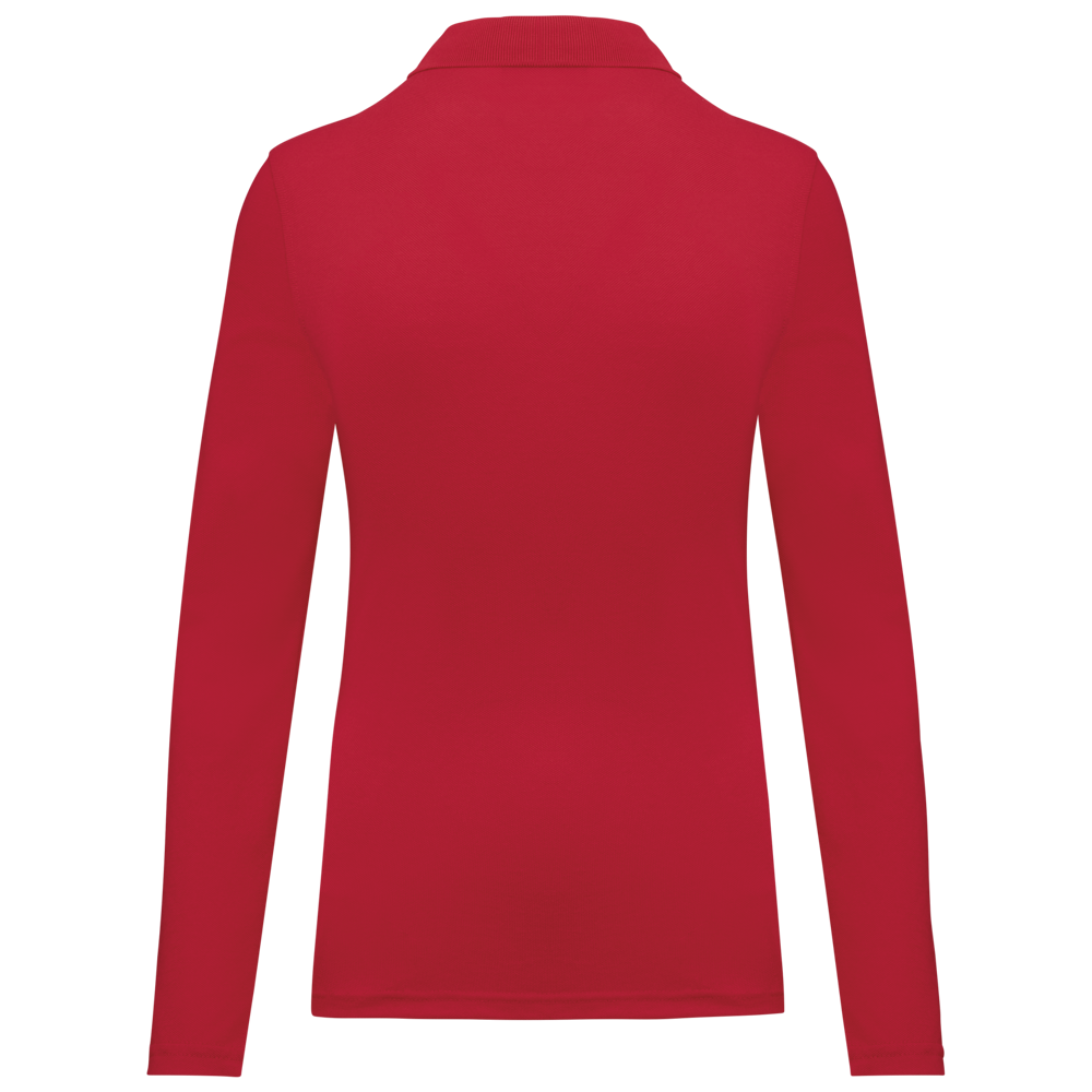 WK277C - Langarm-Polohemd für Damen