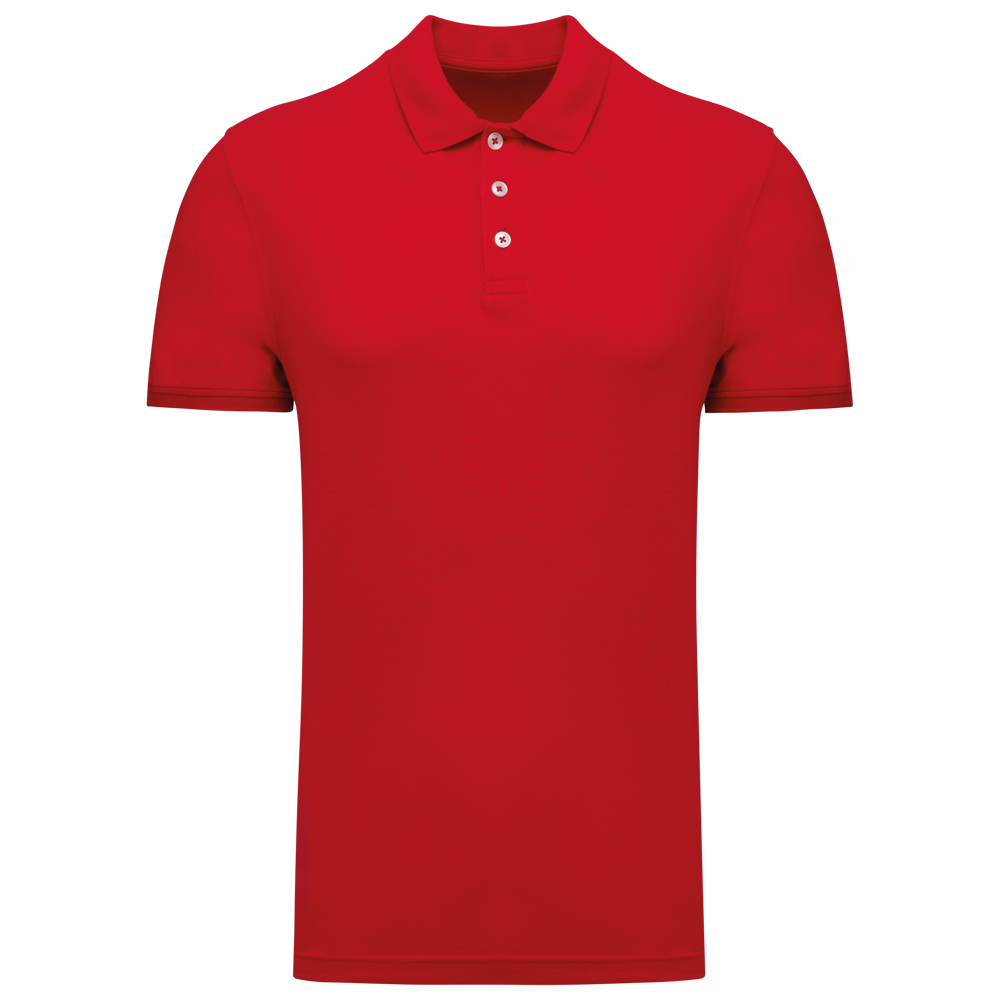 - Pique-Polohemd für Männer - Red