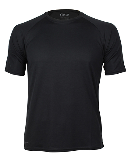CONA SPORTS - Rainbow Tech Tee - Black