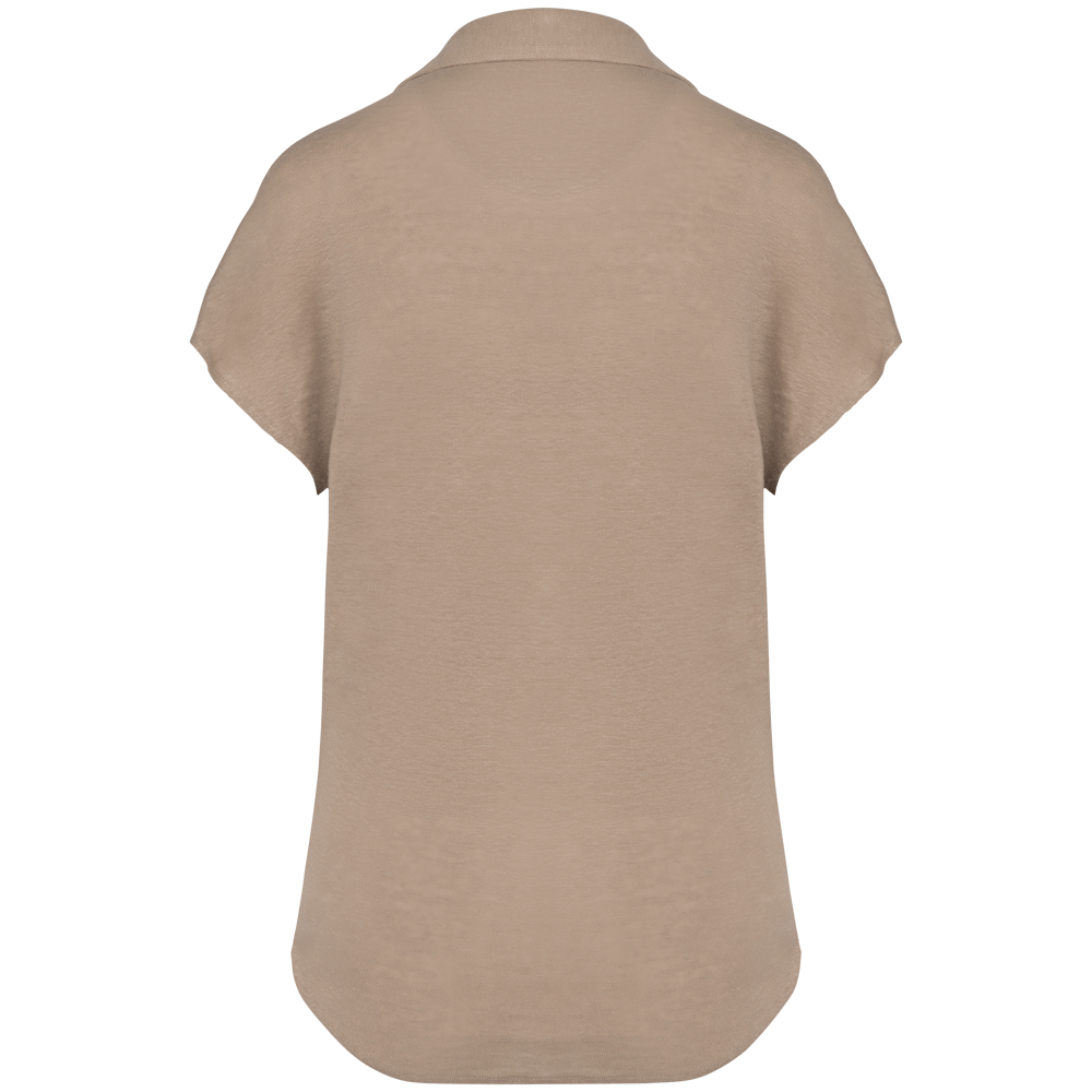 SP221 - Damen-Polohemd aus Leinen