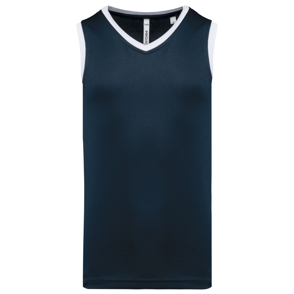 PA4050 - Herren Basketball Trikot - Navy / White