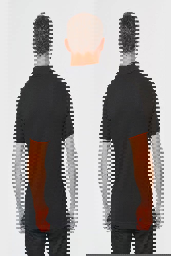 WK270 - Polo Day To Day mit kontrastfarbenen, kurzen Ärmeln