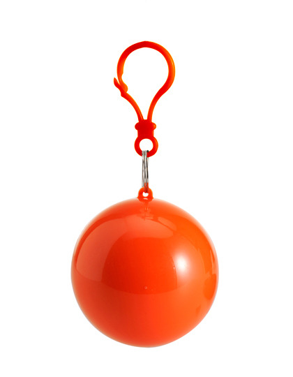 L-merch - Notfall-Poncho Universum - orange