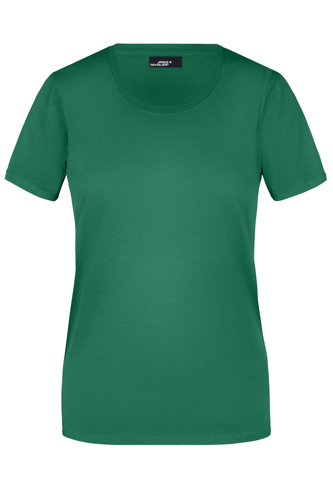 Ladies' Basic-T - Dark-green (ca. Pantone 3435C)