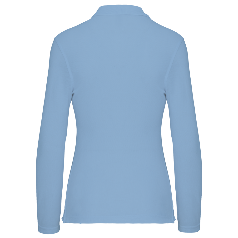 WK277C - Langarm-Polohemd für Damen