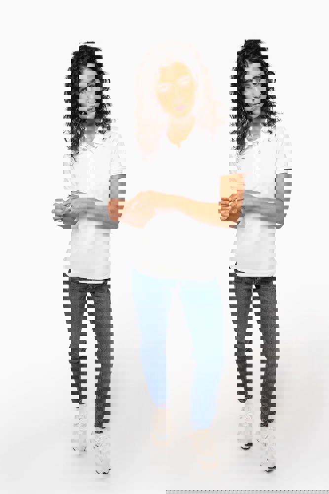 K291 - Piqué-Polohemd für Damen