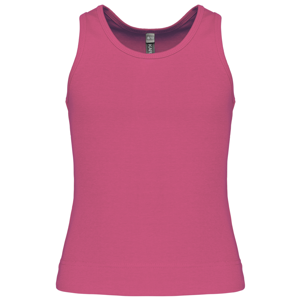 - Mädchen Hemd - Fuchsia