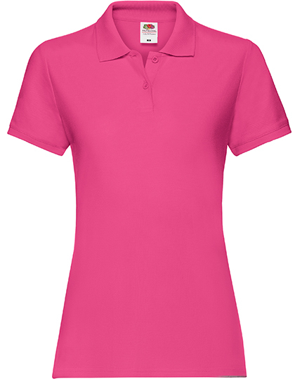 Fruit of the Loom - Ladies´ Premium Polo - Fuchsia