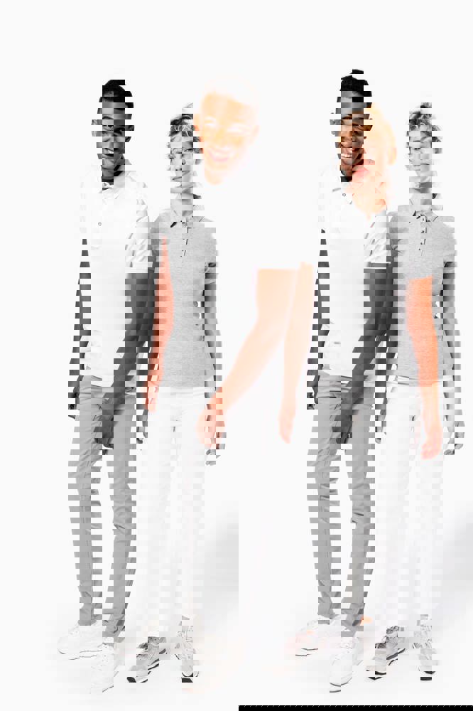 K263 - Jersey-Kurzarm-Polohemd für Damen