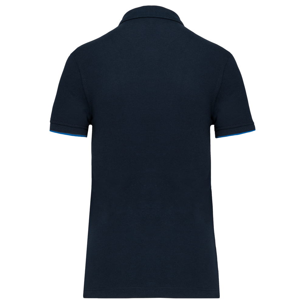 WK271 - Damen-Polohemd Day To Day mit kontrastfarbenen, kurzen Ärmeln