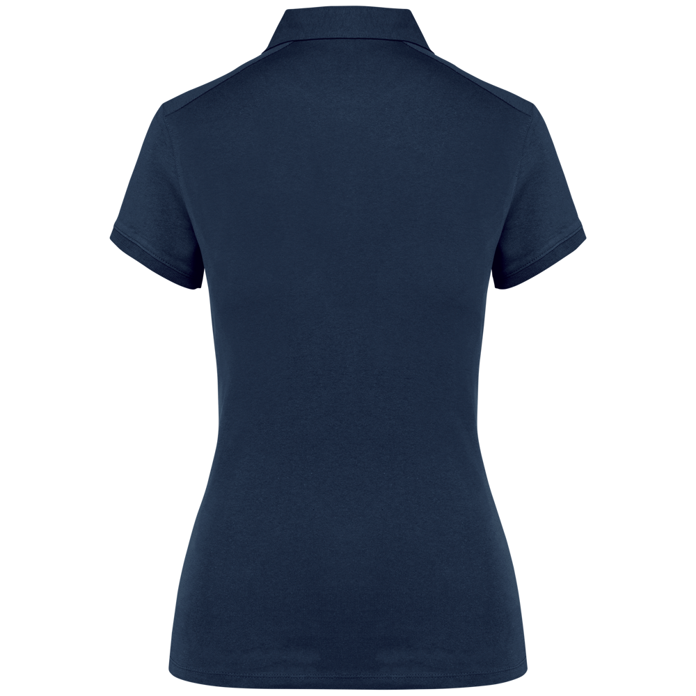 K263 - Jersey-Kurzarm-Polohemd für Damen
