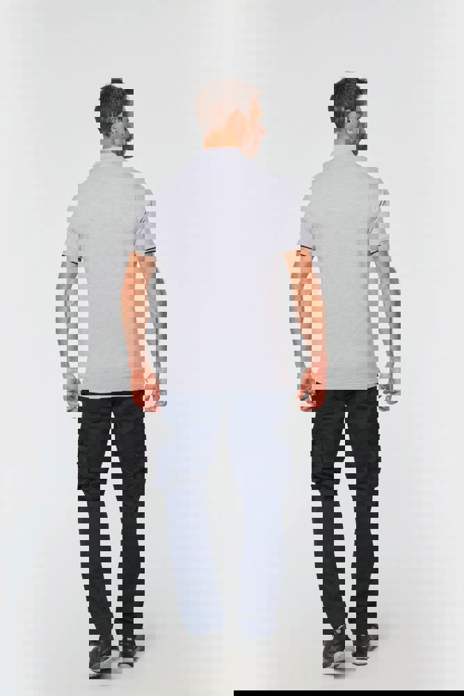 WK270 - Polo Day To Day mit kontrastfarbenen, kurzen Ärmeln