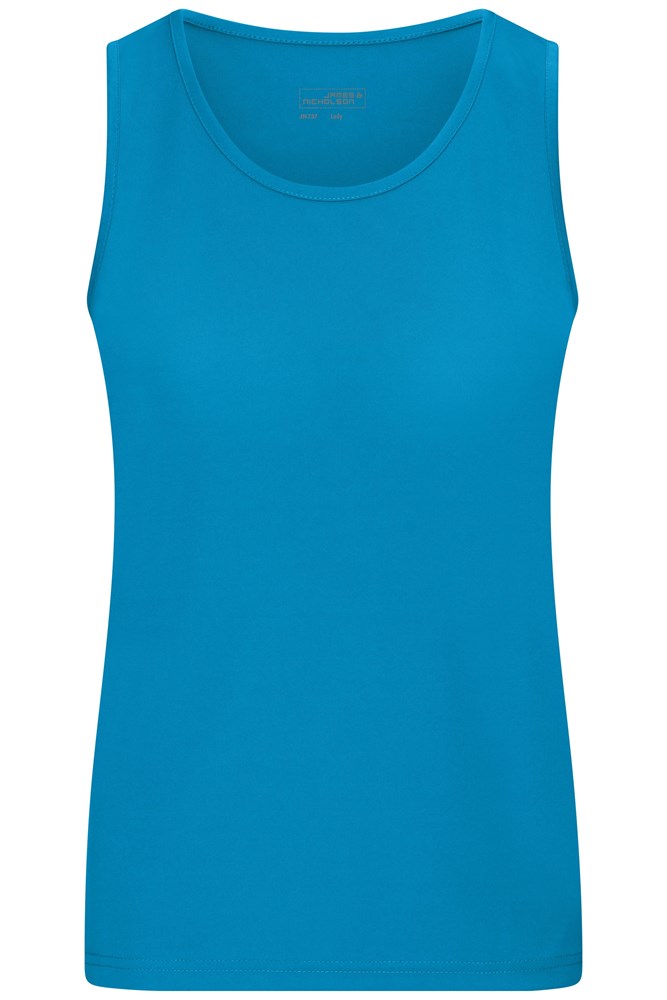 Ladies' Active Tanktop - Turquoise (ca. Pantone 312C)