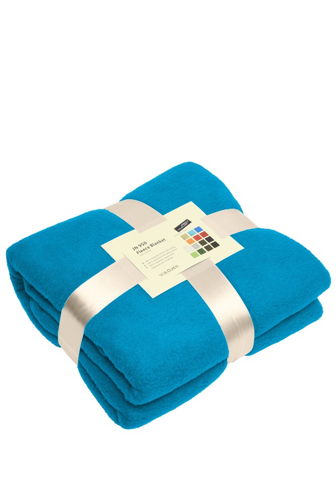 Fleece Blanket - Turquoise (ca. Pantone 312C)