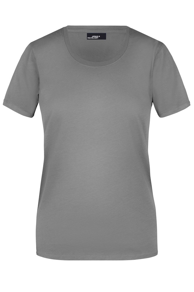 Ladies' Basic-T - Dark-grey (ca. Pantone 444C)