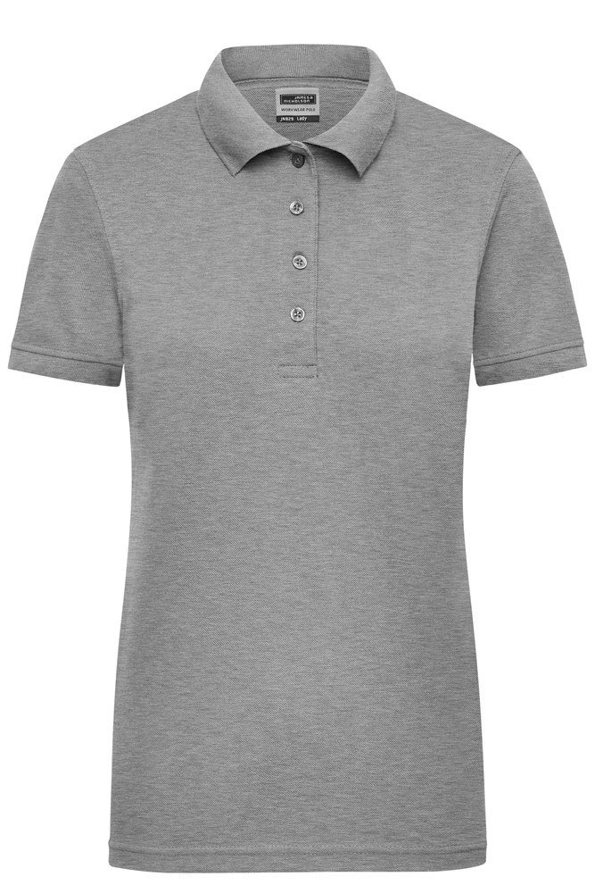 Ladies' Workwear Polo - Grey-heather (ca. Pantone 442C)