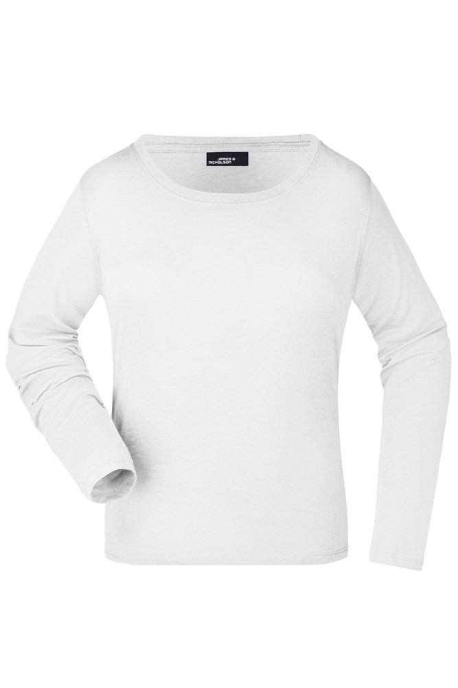 Ladies' Shirt Long-Sleeved Medium - White (ca. Pantone white)