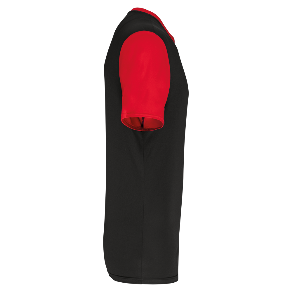 PA4024 - Zweifarbiges Kurzarmtrikot für Kinder