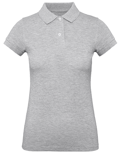 B&C BE INSPIRED - Inspire Polo /Women_° - Heather Grey