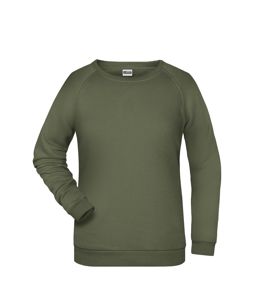 Ladies' Promo Sweat - Olive (ca. Pantone 7497C)