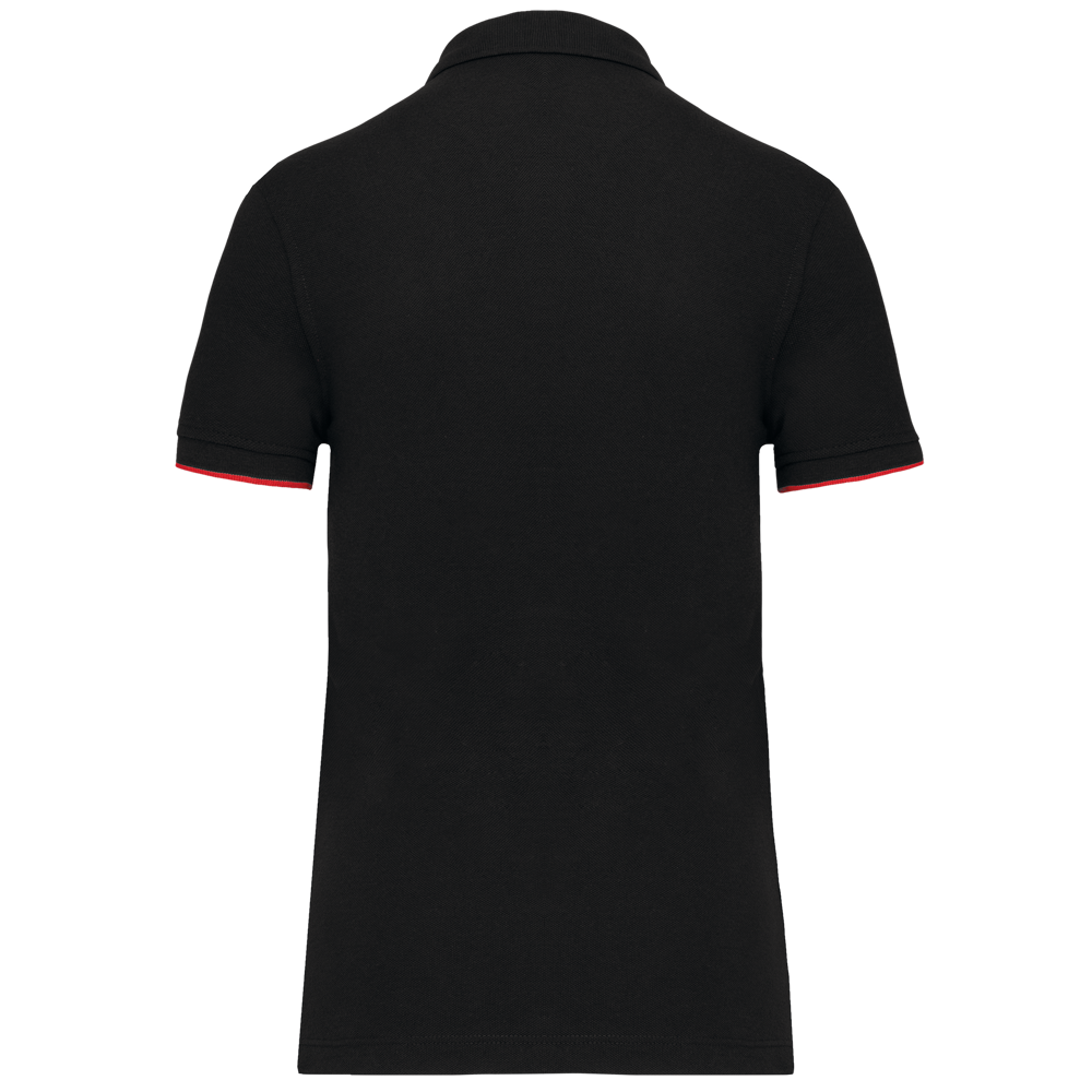 WK271 - Damen-Polohemd Day To Day mit kontrastfarbenen, kurzen Ärmeln