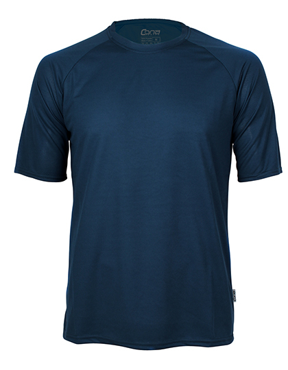 CONA SPORTS - Rainbow Tech Tee - navy