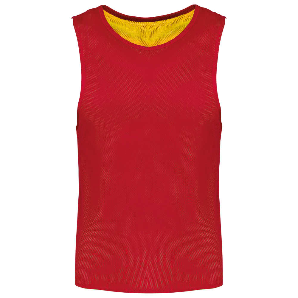PA042 - Multisport wendetrikot junior/senior - Sporty Red / Sporty Yellow