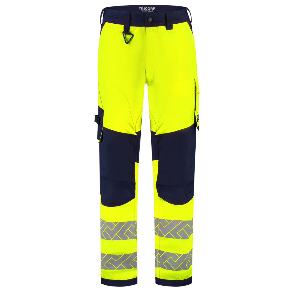 Arbeitshose Funktionelle Stretch High Vis Redefined Knieverstärkung - FluoryellowInk